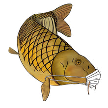 Load image into Gallery viewer, madical mask carp sticker
