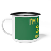 Load image into Gallery viewer, I&#39;m A River God Enamel Camp Cup
